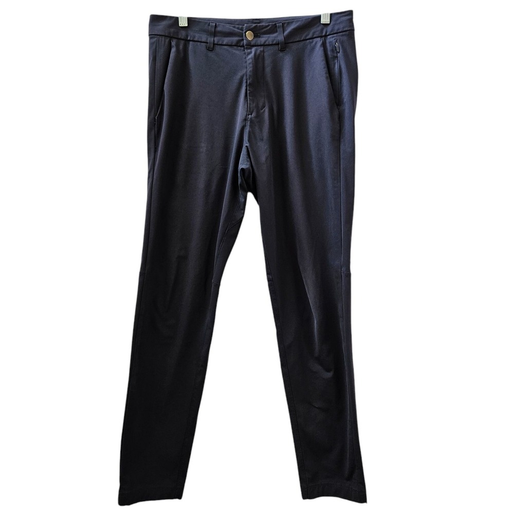 Lululemon Pants Mens 30 (Actual 32x30)‎ Commission Slim Fit Black LM5439S Casual